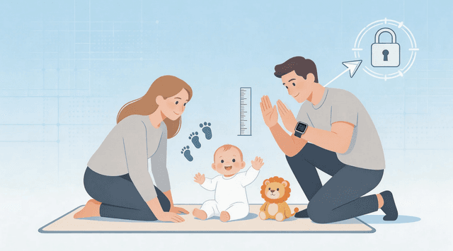 background cover of How to Share Baby Milestones Privately: A Guide for 2026 Parents